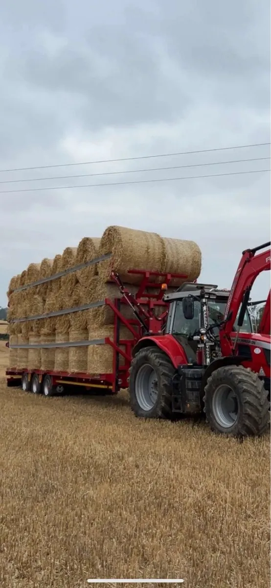 50 BALE HYDRAULIC SIDE HIRE - Image 1