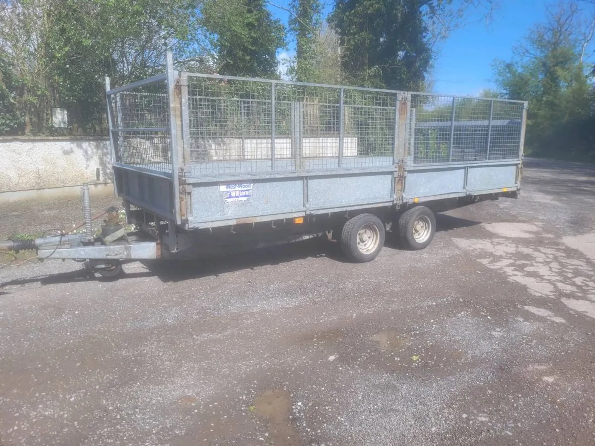 16x6'6 ifor Williams tilt bed with creels - Image 2