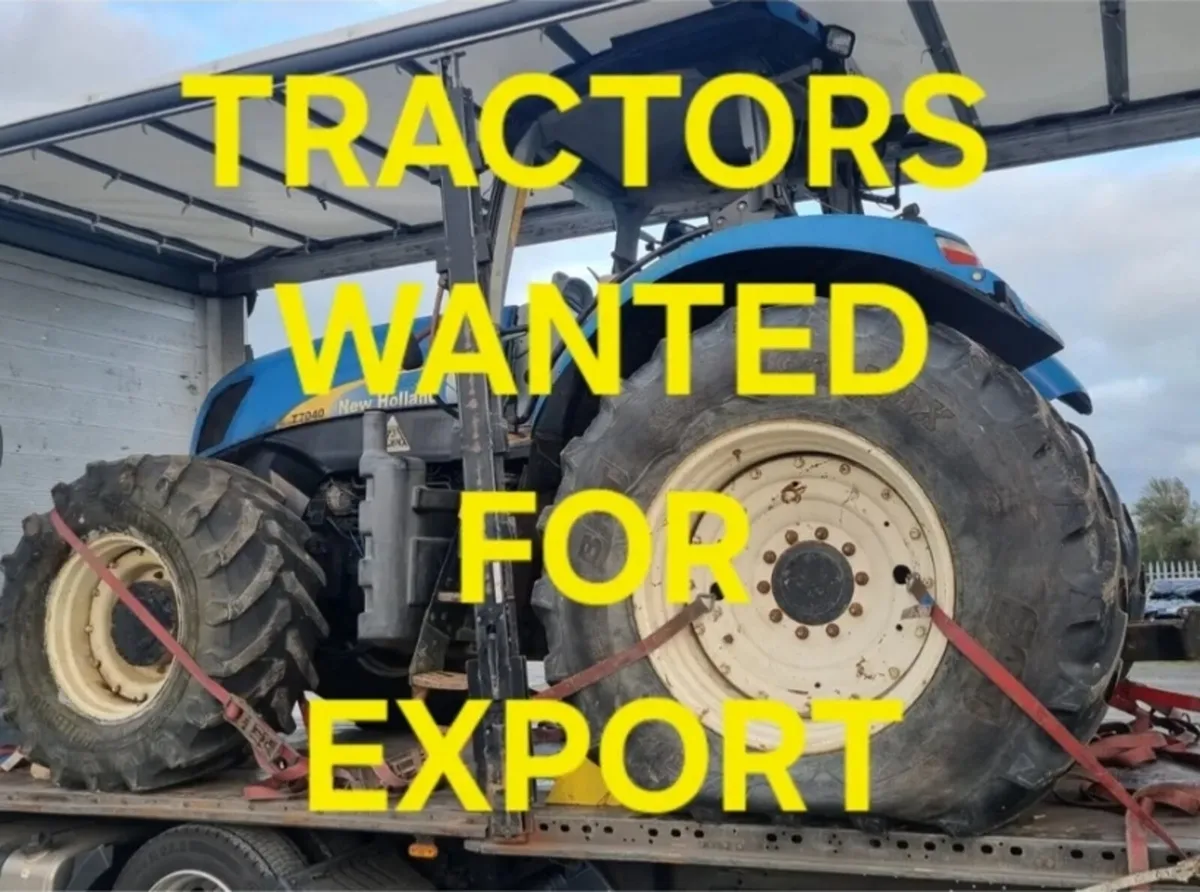 TRACTORS NEEDED FOR EXPORT - Image 1