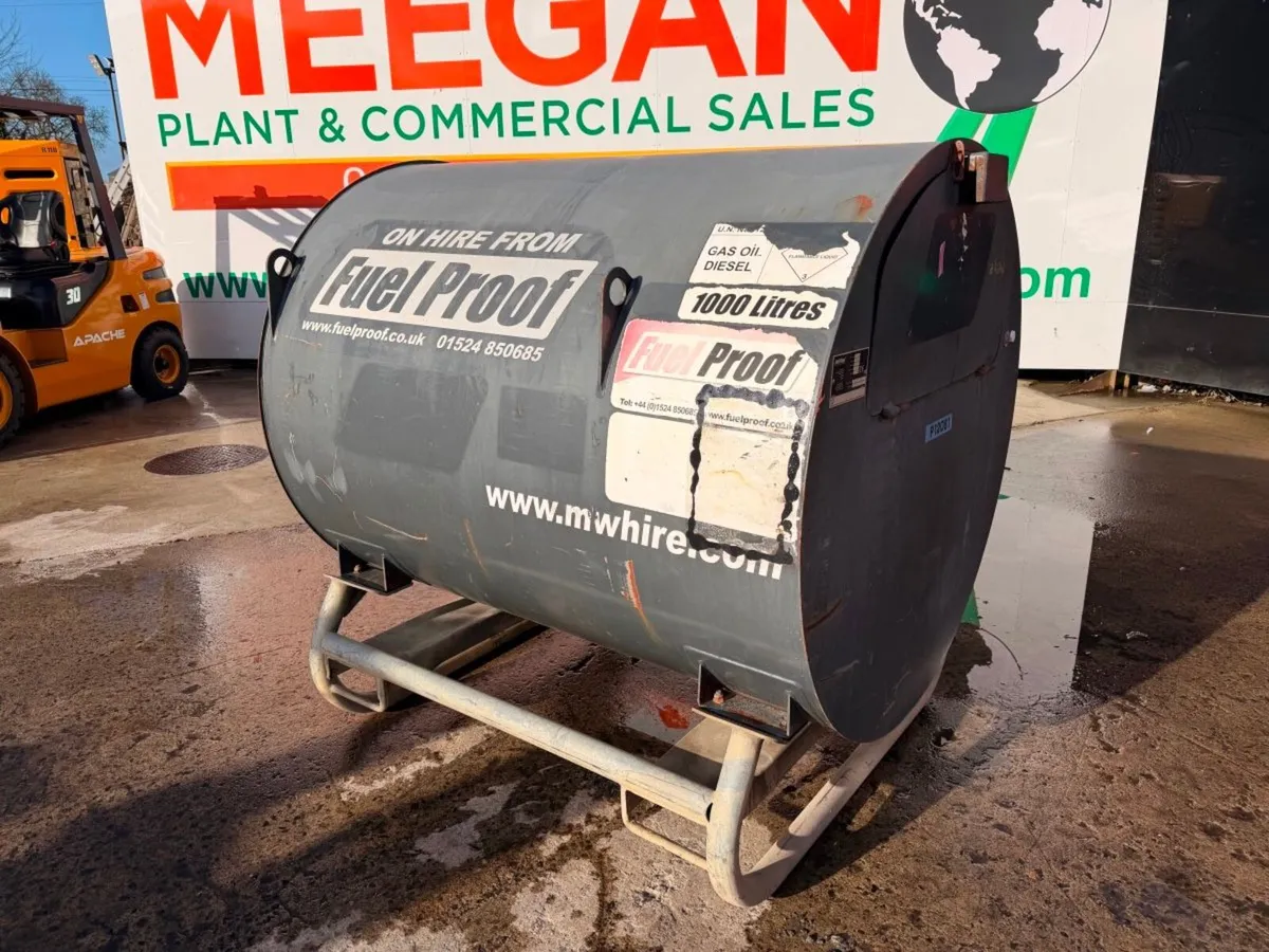 1000 LITRE FUEL PROOF BUNDED BOWSER ...464d - Image 3