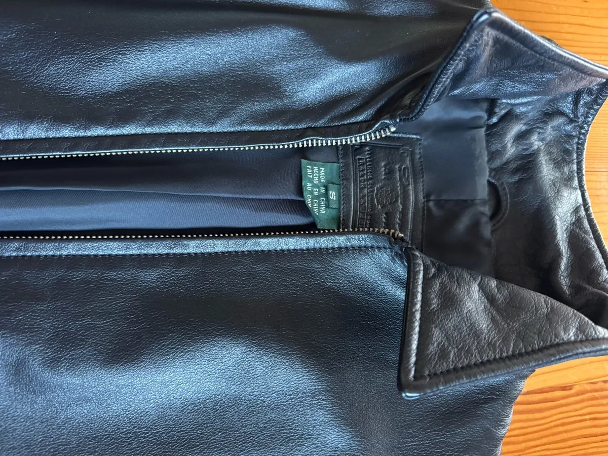 Ralph Lauren leather jacket - Image 3