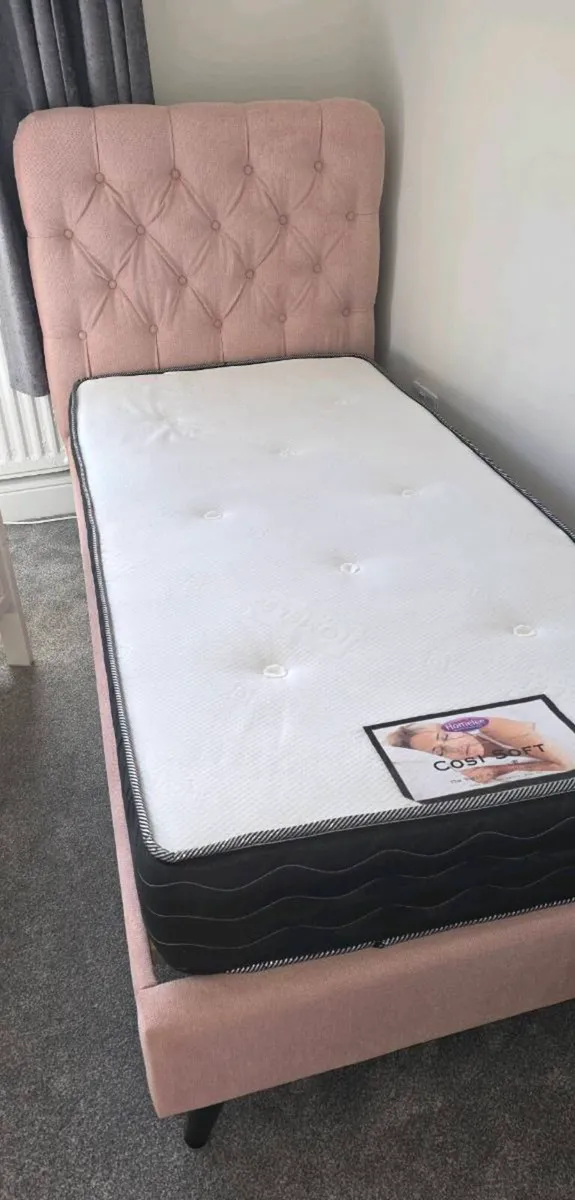 Single bed with mattress - Image 2