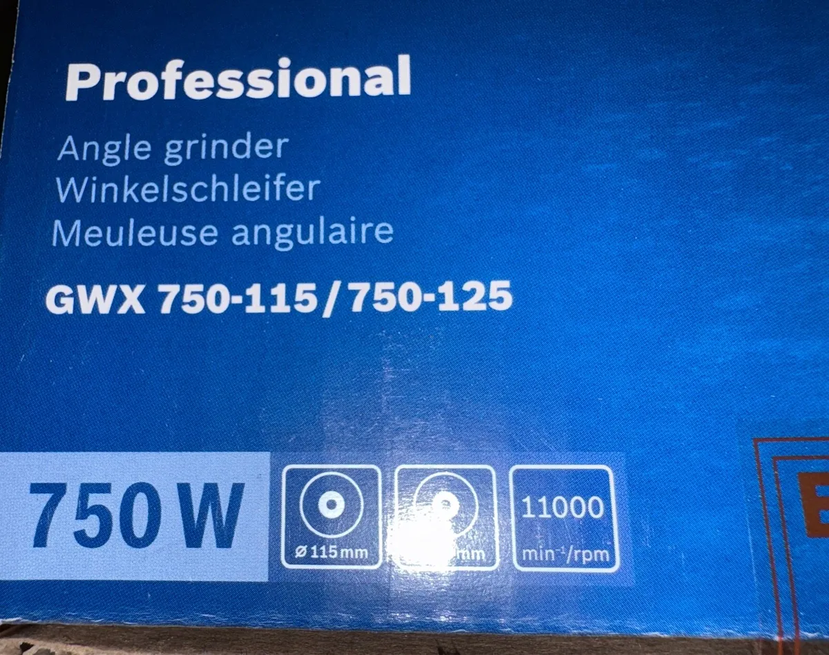 Bosch GWX 750-115 110v - Image 3