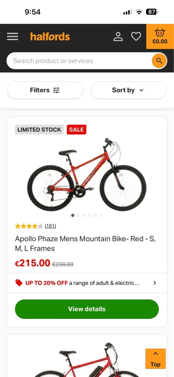 Girls 22” Bike - Image 1