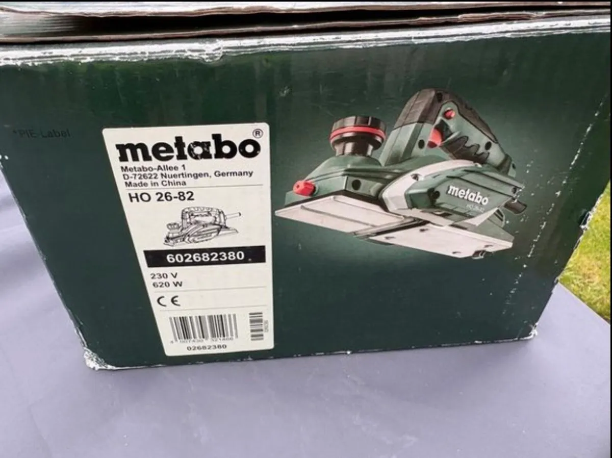 Metabo HO 26-82 Planer – Like New - Image 1