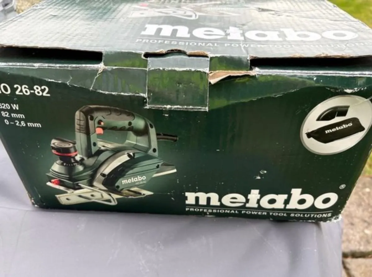Metabo HO 26-82 Planer – Like New - Image 2