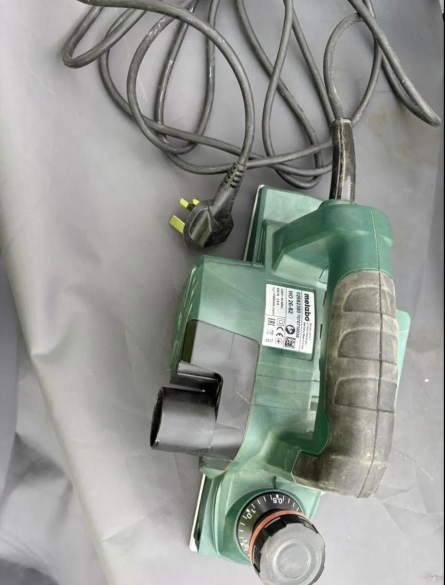 Metabo HO 26-82 Planer – Like New - Image 3