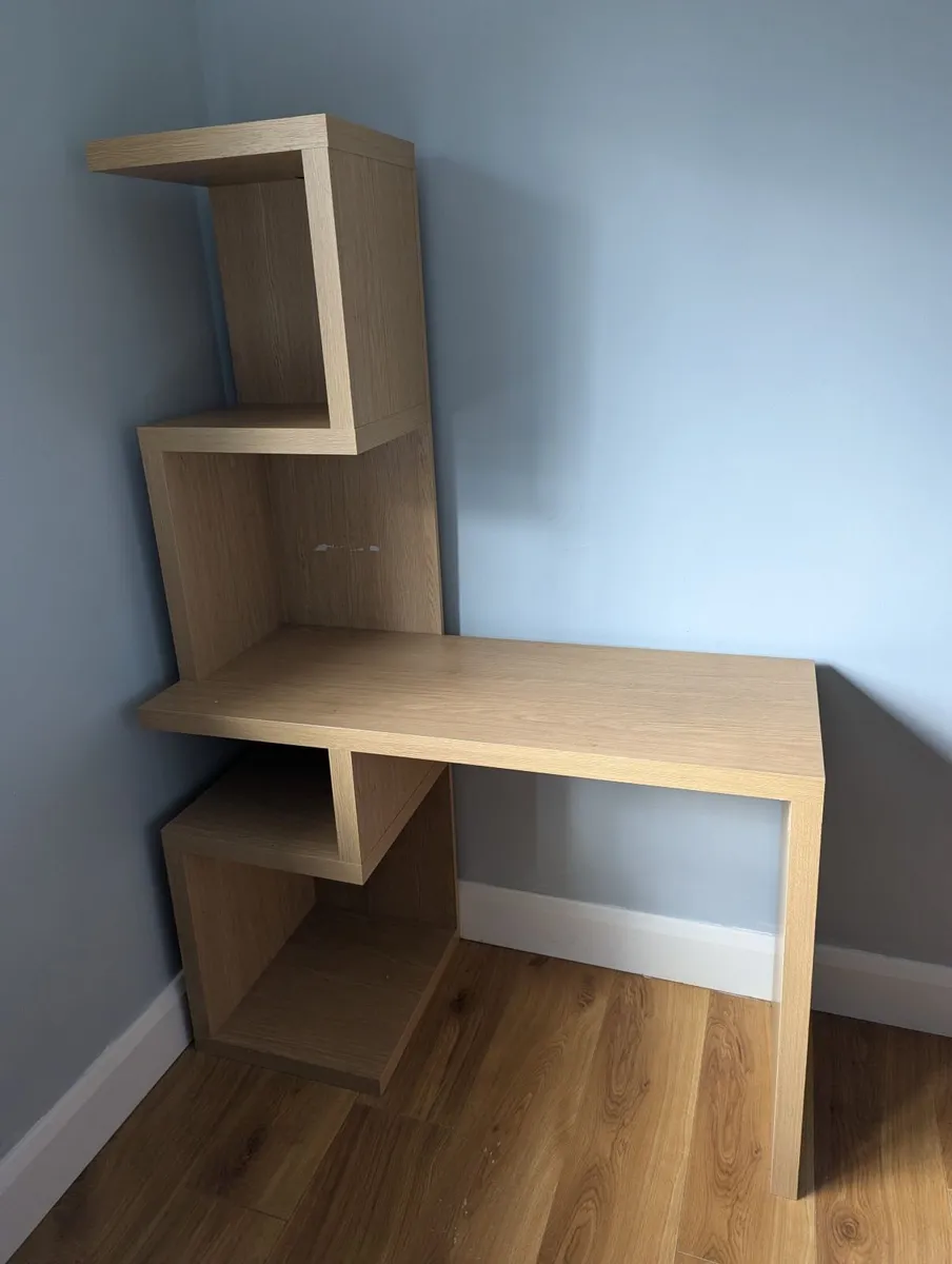 Desk with Book Shelves - Image 2