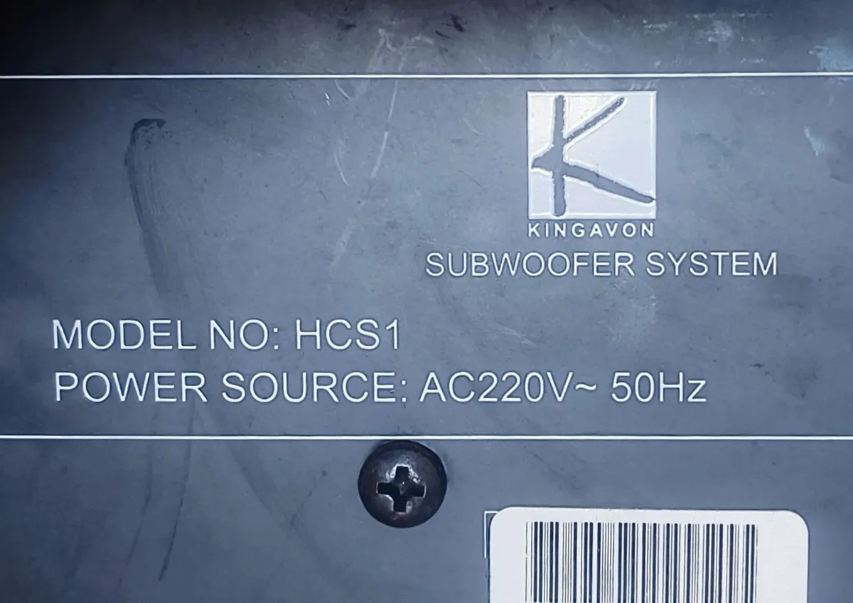 Home theater system active subwoofer 5.1 - Image 4