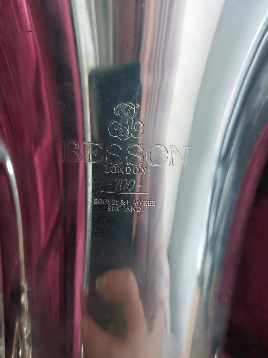 Brass instrument: Besson London 700 Euphonium - Image 4