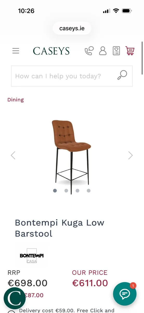 Kuga Bar Stools - Image 2