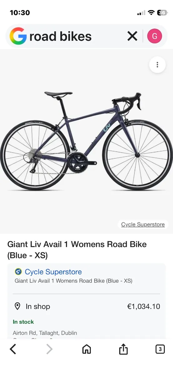 Ladies Racing Bike - Image 1