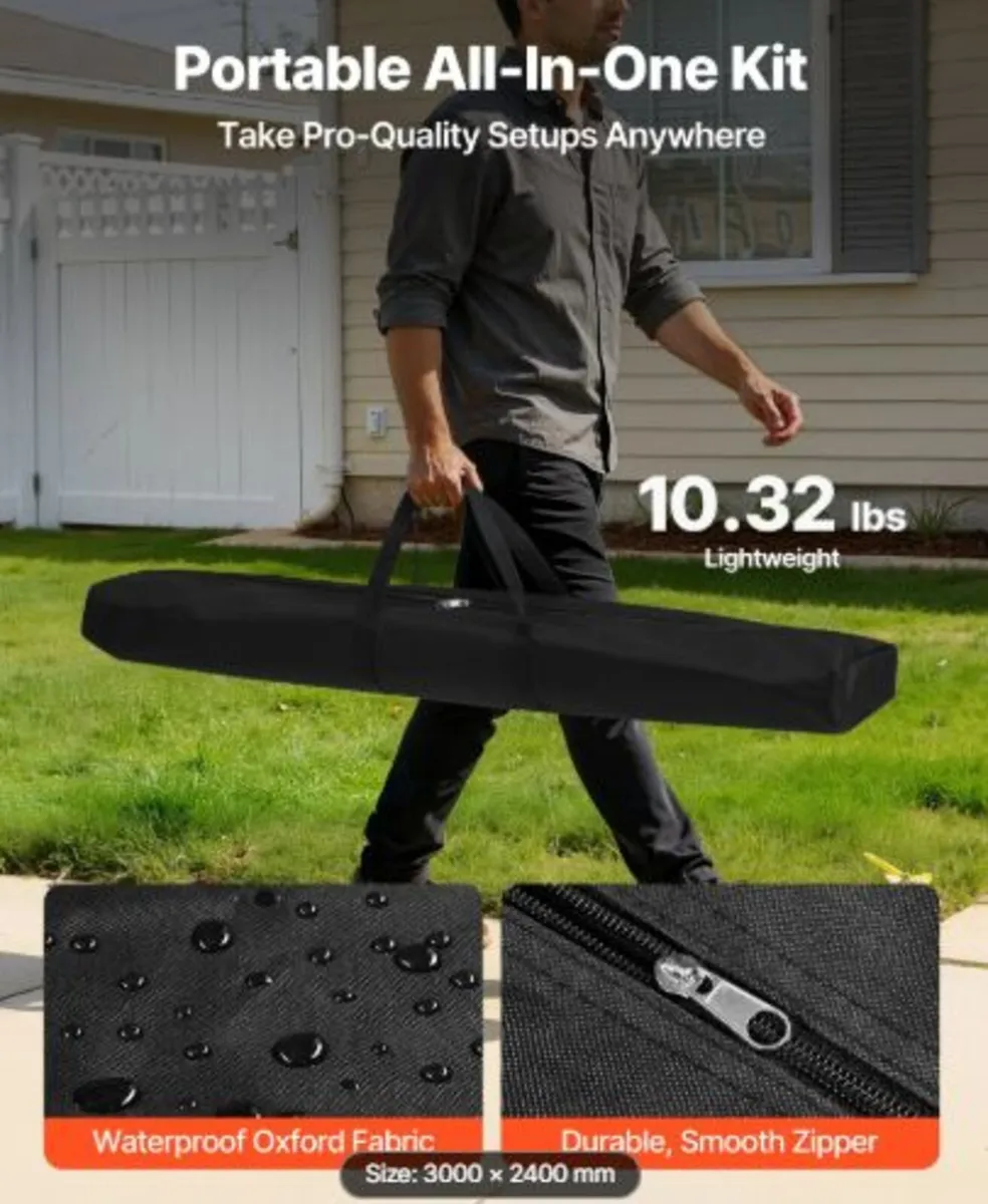 Step and Repeat 243.8 x 243.8 cm - 304.8 x 243.8 - Image 2