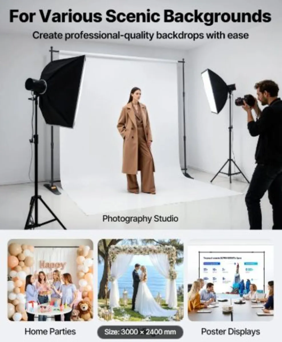 Step and Repeat 243.8 x 243.8 cm - 304.8 x 243.8 - Image 4