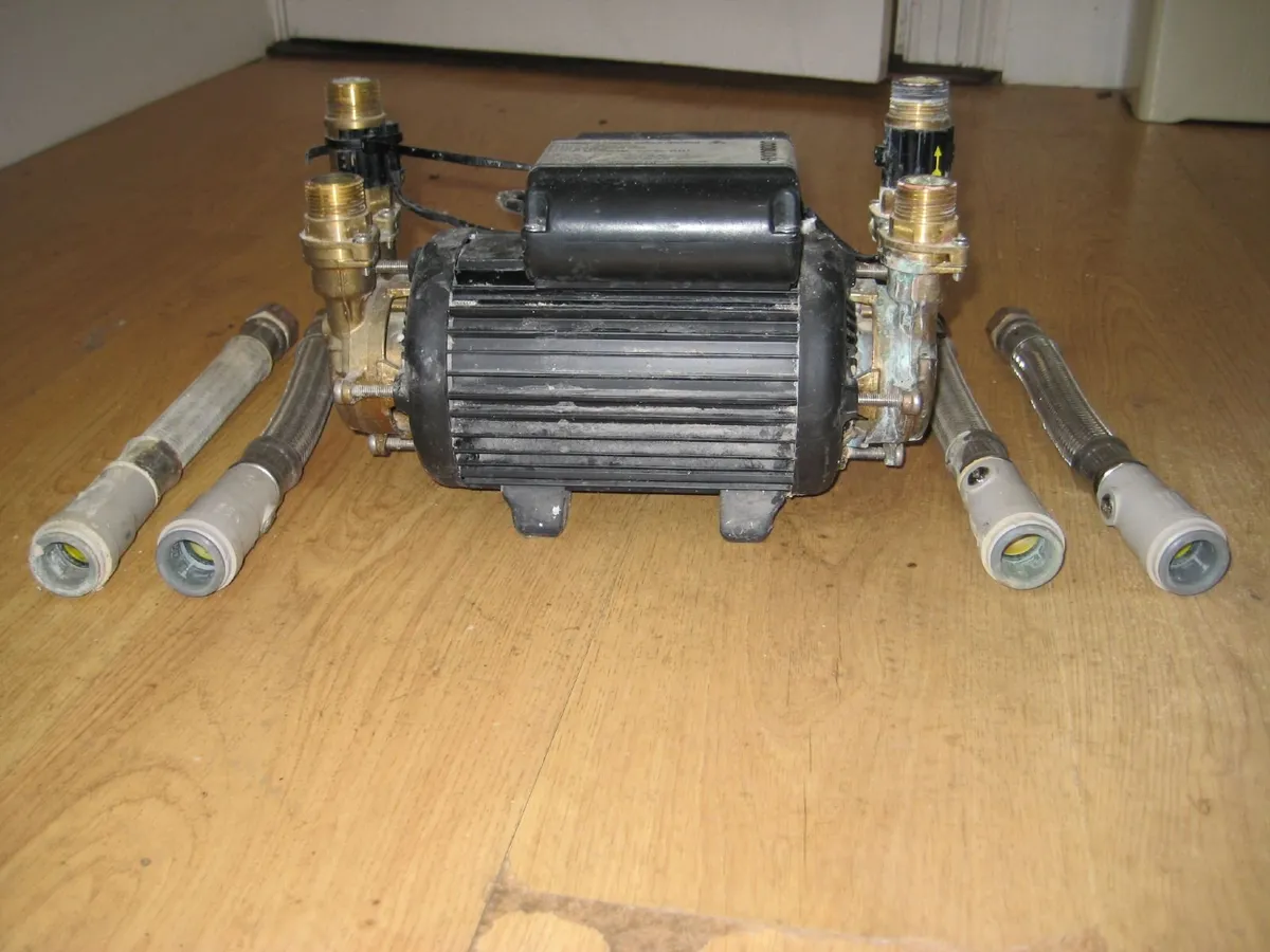 Monsoon high performance shower double pump - Image 1