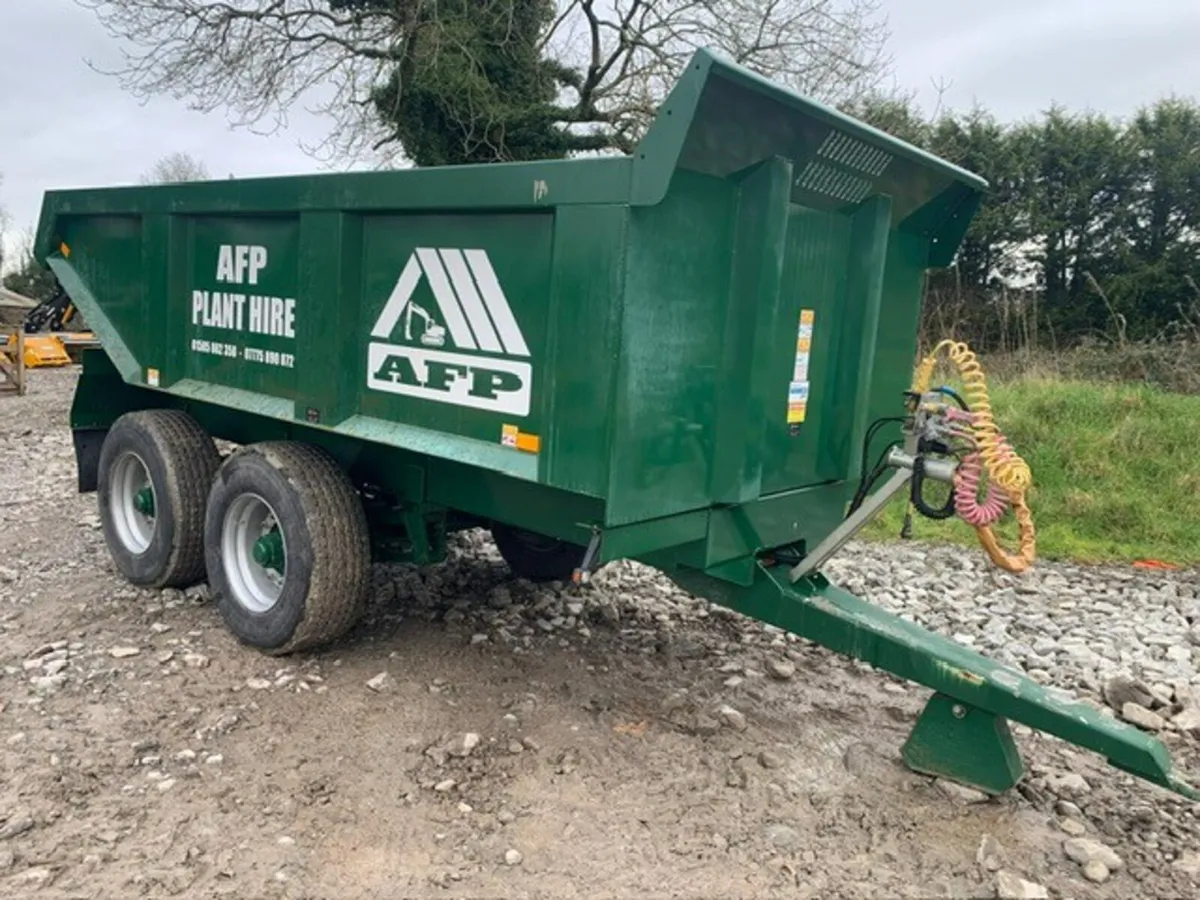 BAILEY 18T DUMP TRAILER, AS NEW - Image 1