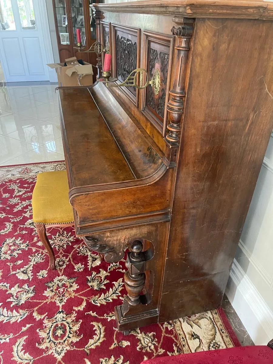 Antique Piano Upright - Image 3