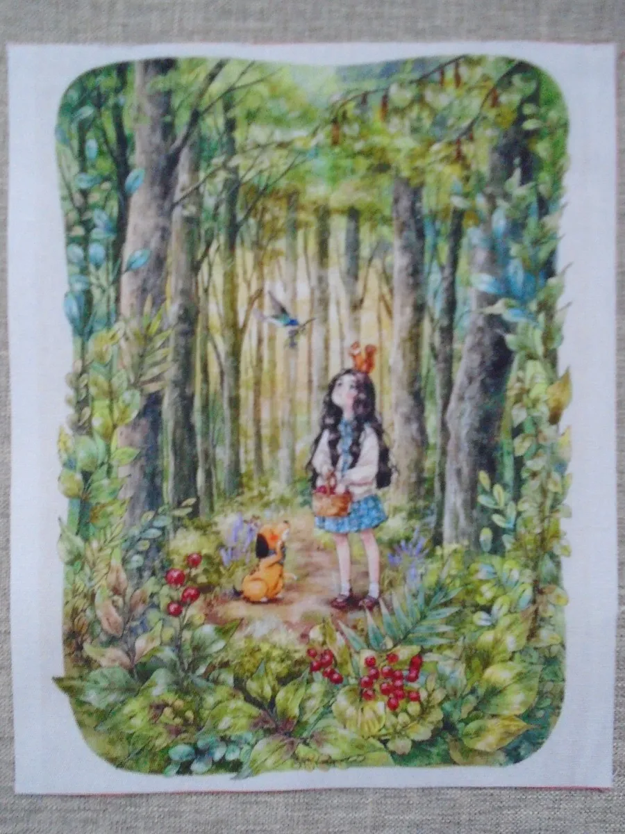 Fabric panel. Fabric, Craft supplies - Image 1