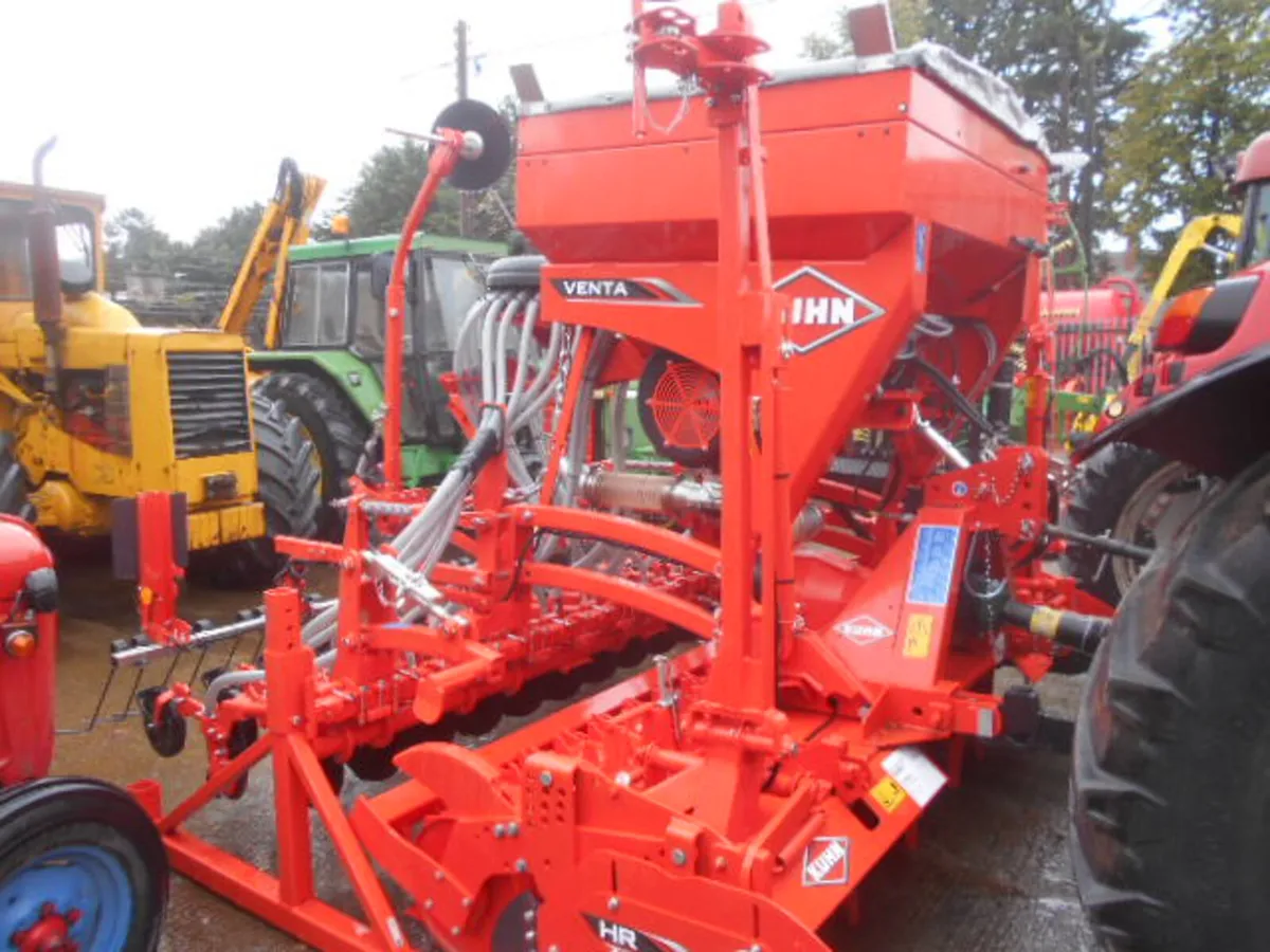 KUHN 3004D P/HARROW + VENTA 320-24 DRILL - Image 3