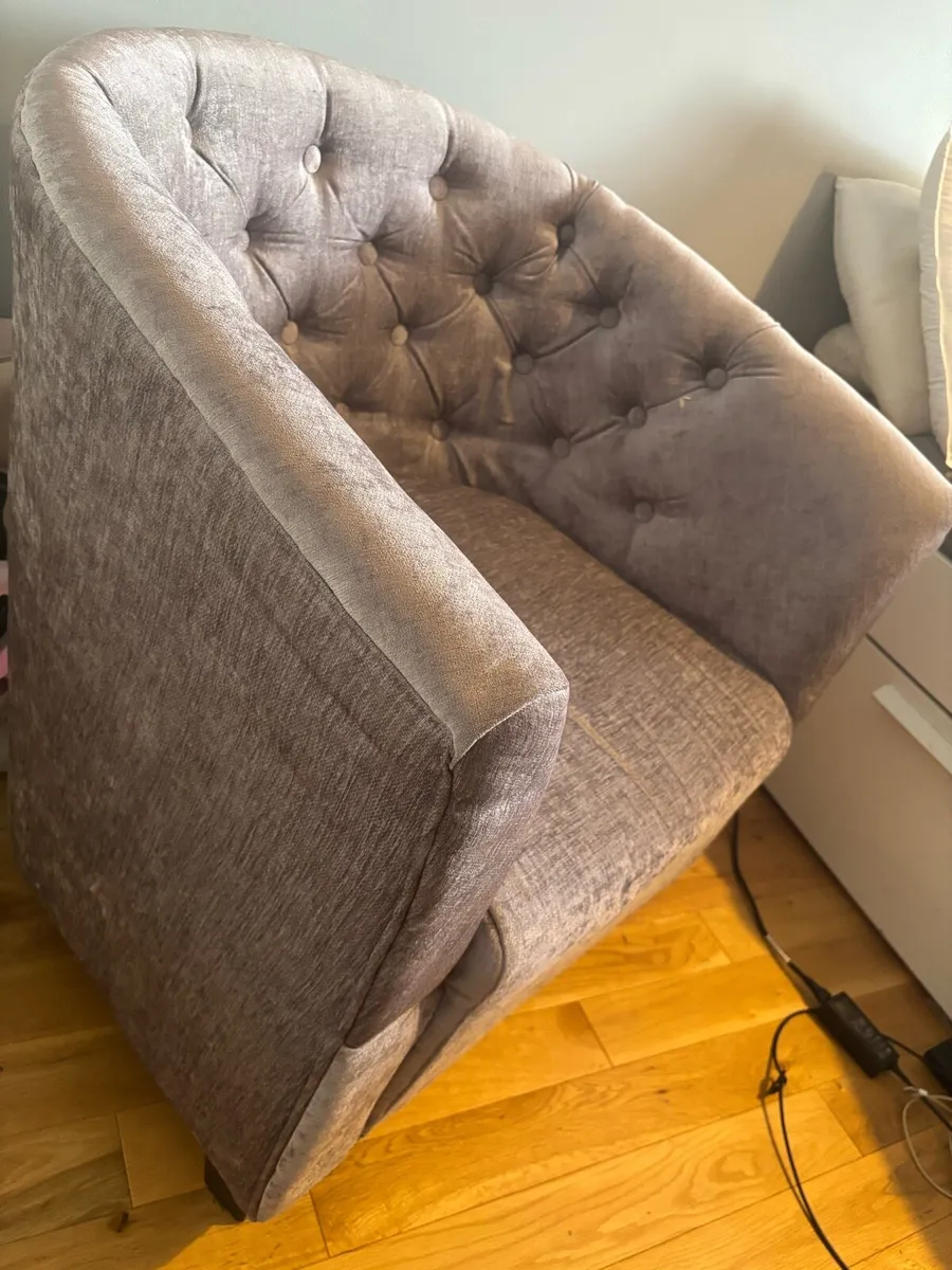 Grey armchair - Image 3