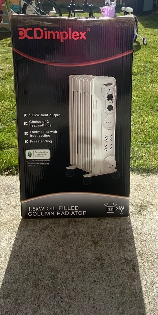 Dimplex oil filled portable radiator