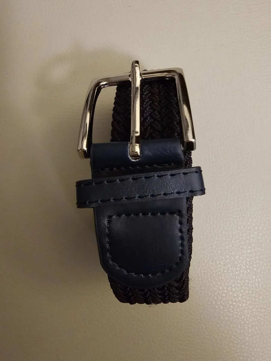 Men elastic woven belt - Image 2