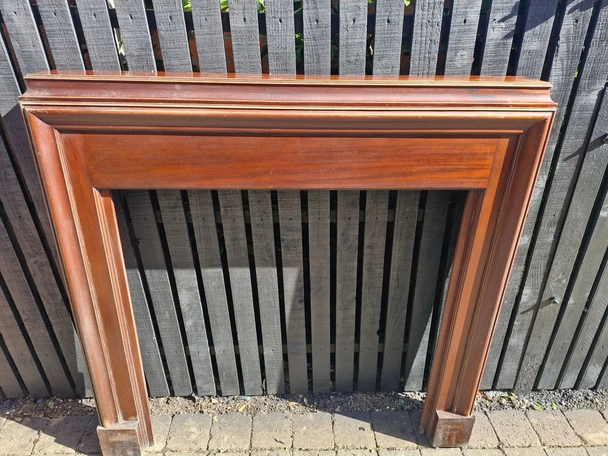 Mahogany FirePlace - Image 1