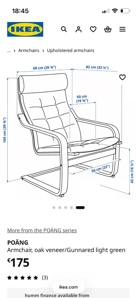 Poang Armchair - Image 3