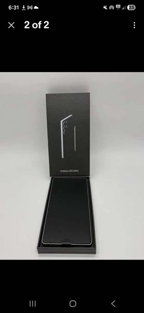 Samsung S25 Ultra Titanium Black 512GB Sim Free Samsung Warranty Irish-UK Model Boxed Open to Swap or Trade - Image 2