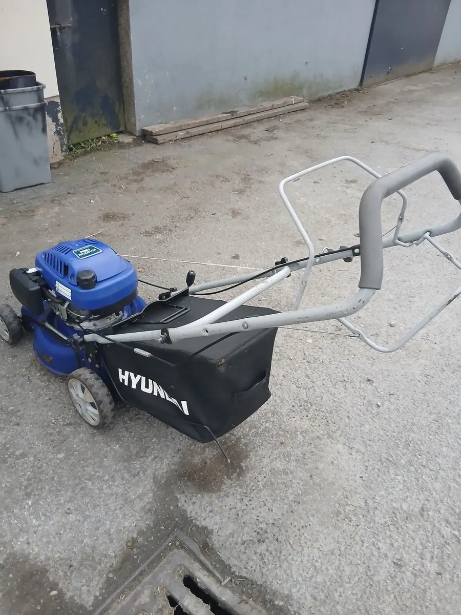 Hyundai self-drive lawnmower running 💯 - Image 3