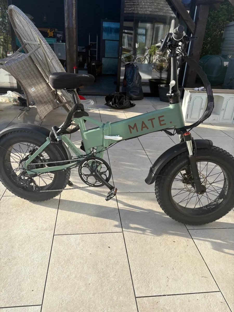 MATE X CARGO  | FAT TYRE ELECTRIC BIKE | 250W MOTO - Image 1