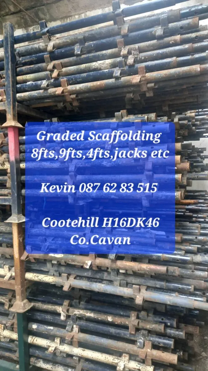 Large volume of Scaffolding units for sale - Image 1