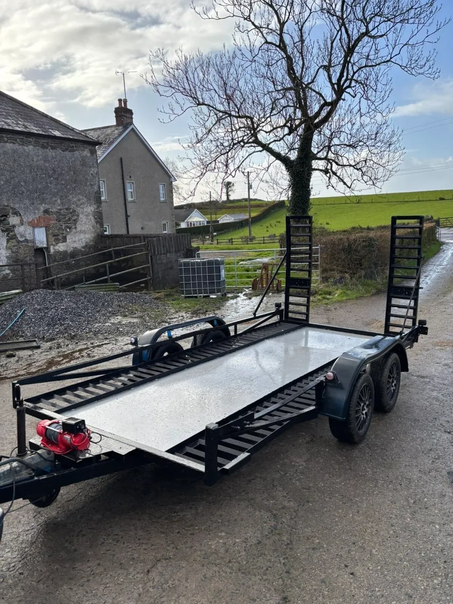 plant/car transport trailer - Image 1