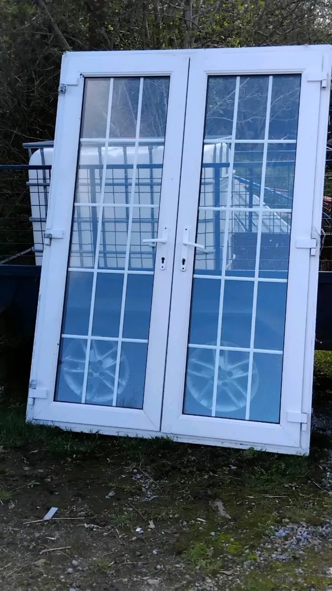Pvc french doors - Image 1