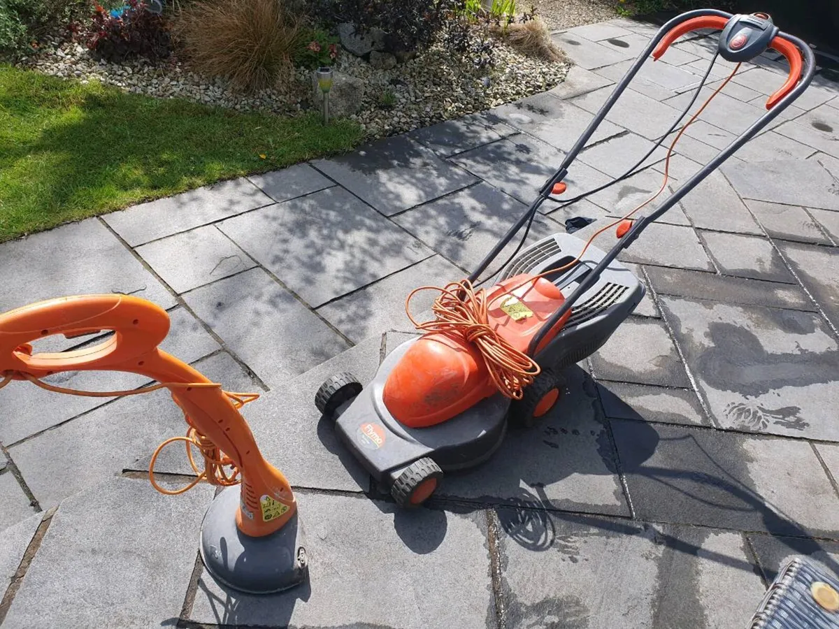 Flymo Lawnmower + Free strimmer - Image 1