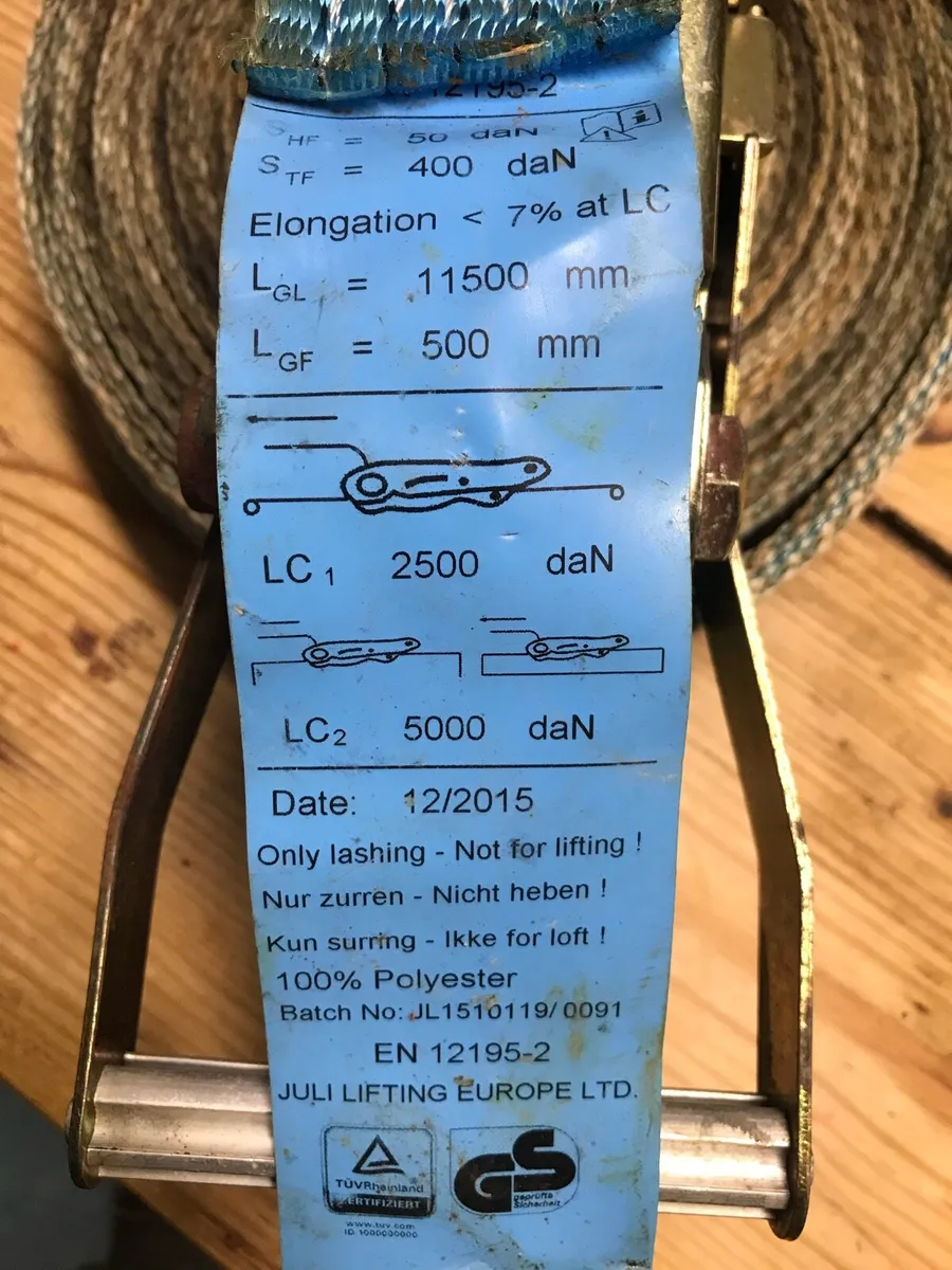 Ratchet strap heavy duty - Image 3