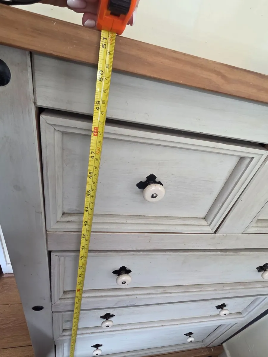 Rustic Farmhouse Style Chest of Drawers - Image 3