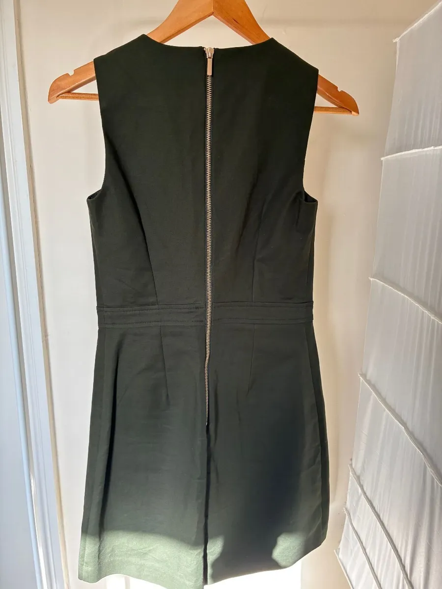 Khaki Green Dress - Image 4