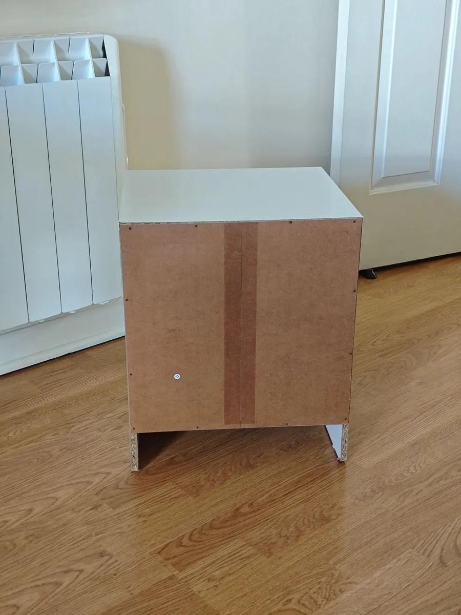 White Bedside Table - Image 3