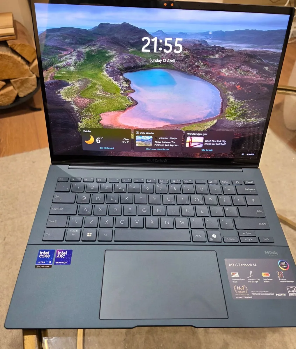 ASUS Zenbook 14 - OLED TouchScreen - 2 Weeks Old - Image 1
