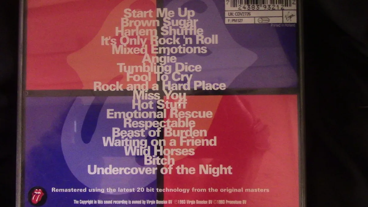 Jump Back - The Best of The Rolling Stones CD - Image 2