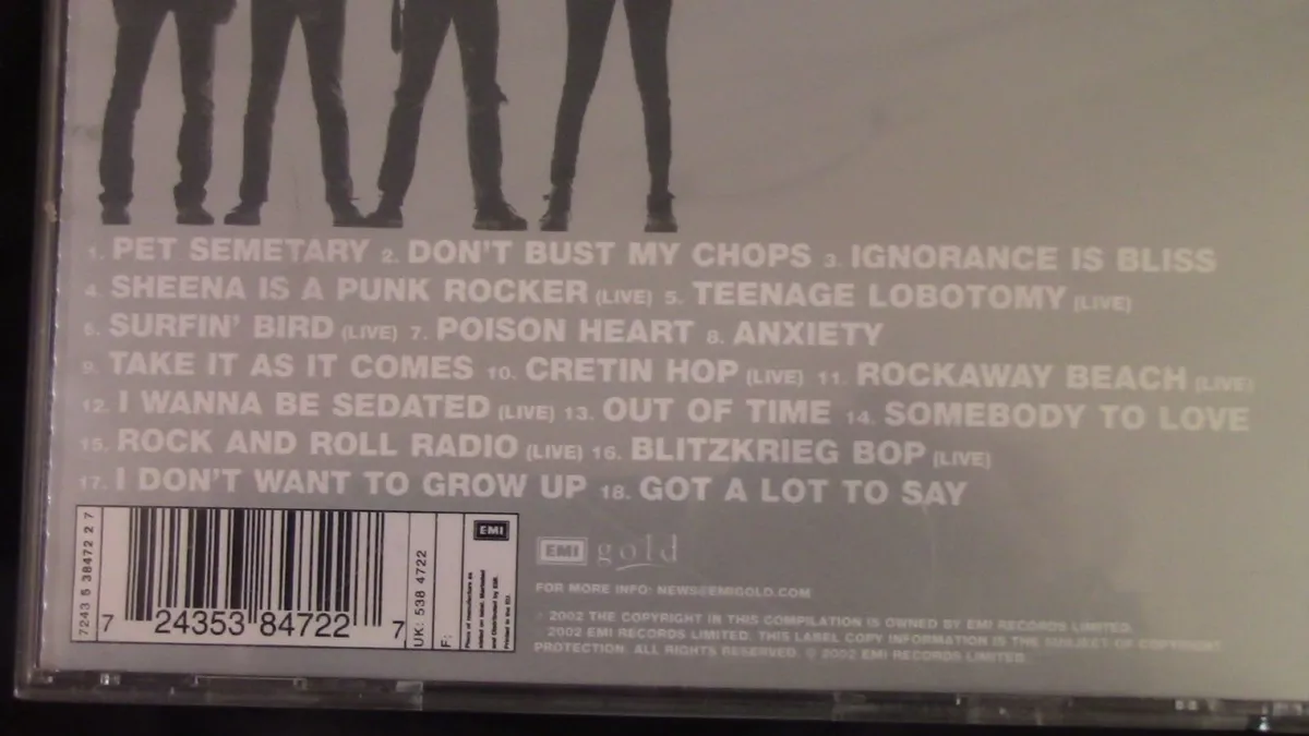 Ramones - Best of The Chrysalis Years CD - Image 2