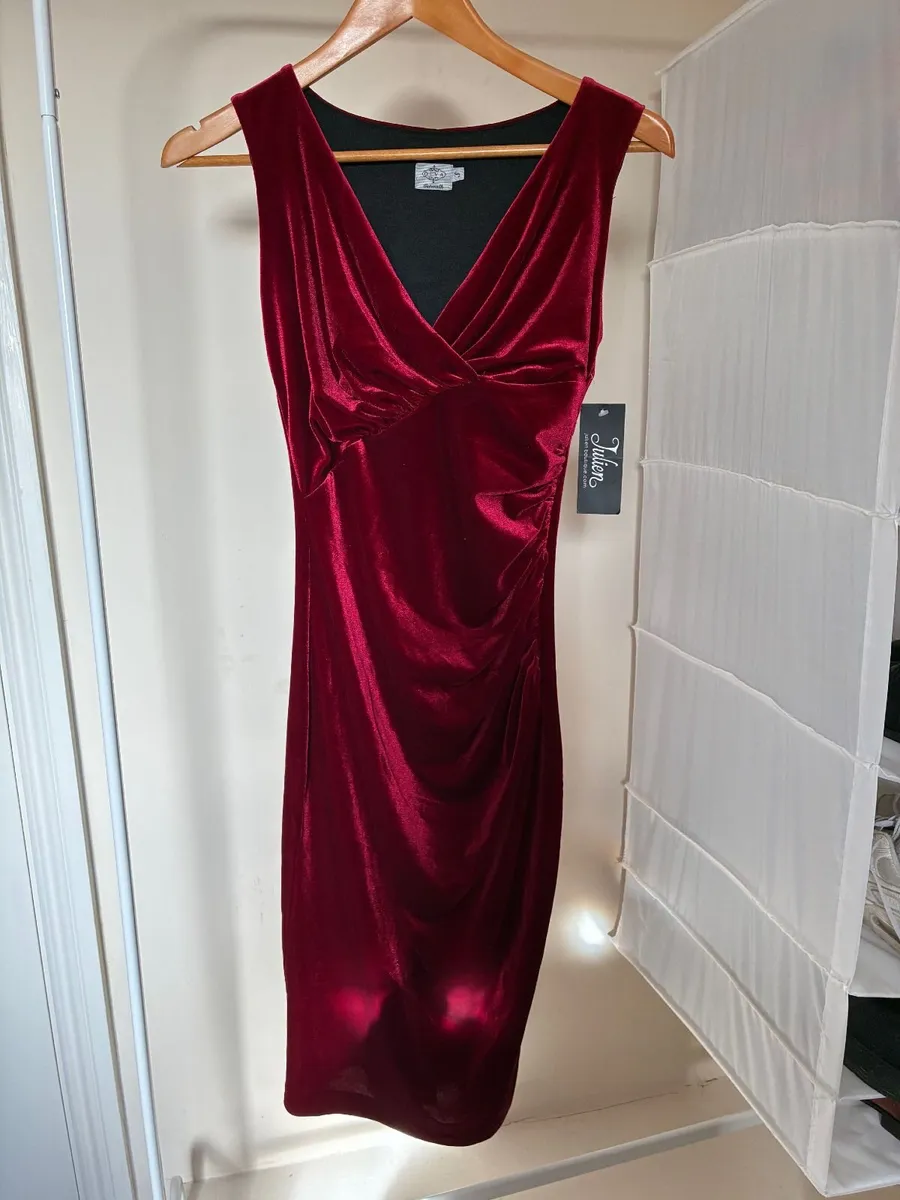 Burgundy Dress - Image 1