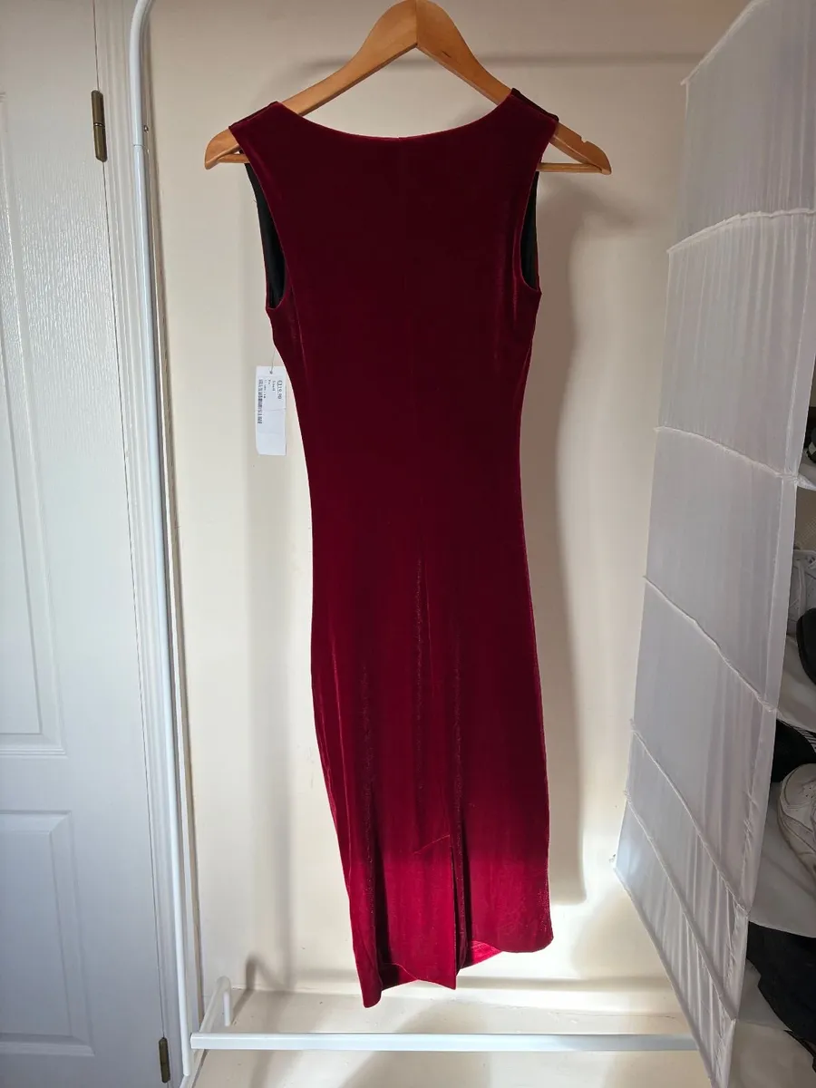 Burgundy Dress - Image 3