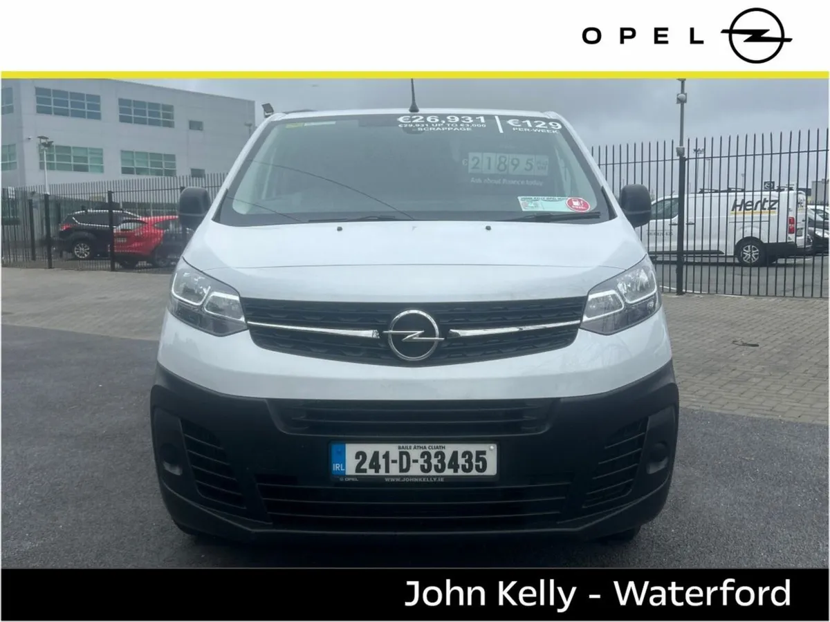 Opel Vivaro VIVARO L2H1-1.5 100BHP -DIE-6SP - Image 3
