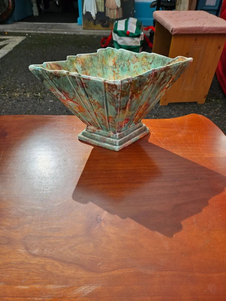 Vintage Artdeco Plant Pot - Image 1