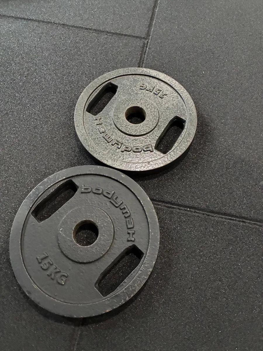 160kg cast iron Weight plates - Image 4