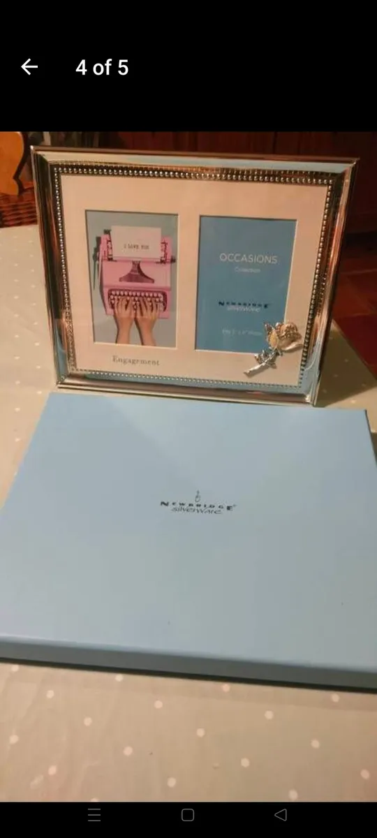Newbridge double Engagement frame. New in box. Unw - Image 3
