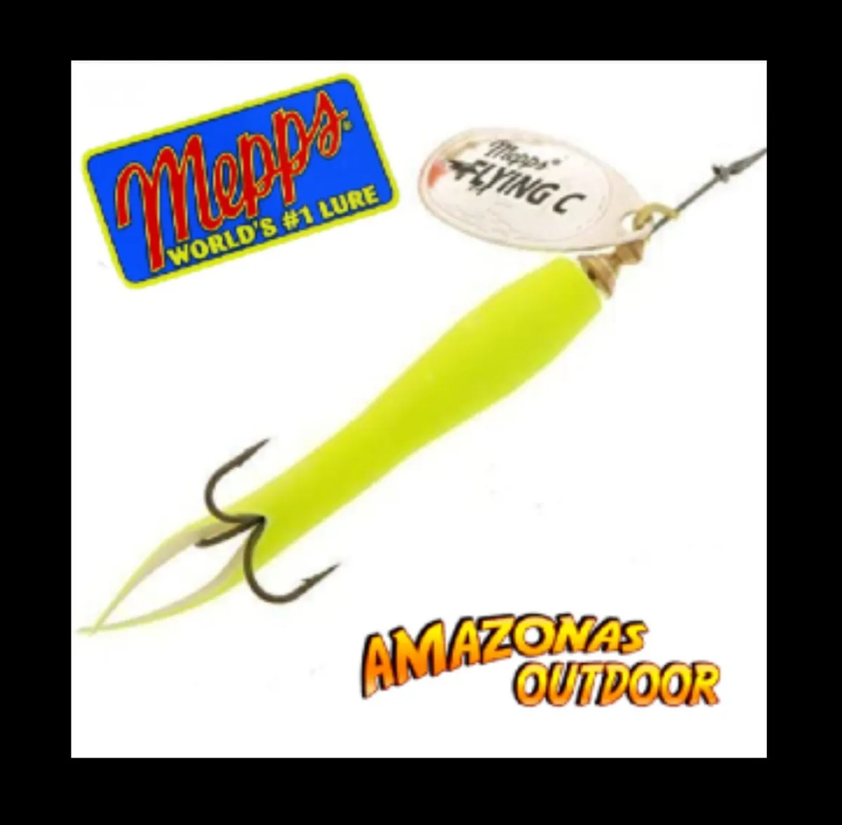Mepps Flying C Yellow 10g NEW