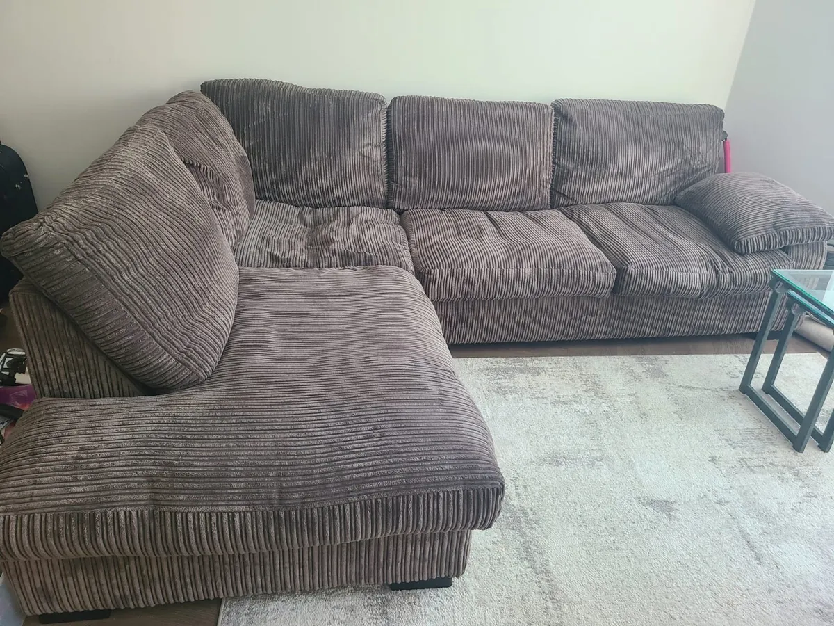 Large L-Shape Corner Sofa – Very Comfortable - Image 1